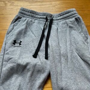 women’s super soft gray under armour sweatpants